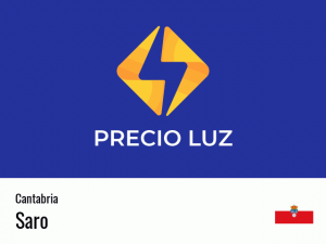 Precio luz hoy horas Saro