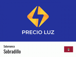 Precio luz hoy horas Sobradillo