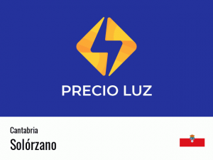 Precio luz hoy horas Solórzano