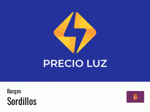 Precio luz hoy horas Sordillos