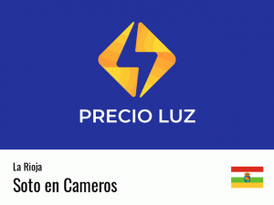 Precio luz hoy horas Soto en Cameros