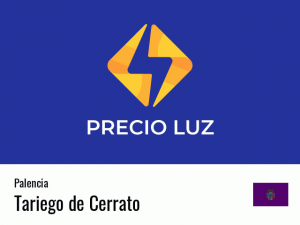 Precio luz hoy horas Tariego de Cerrato
