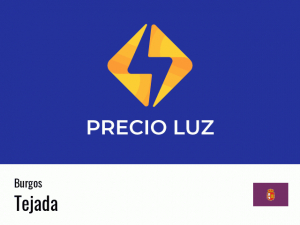 Precio luz hoy horas Tejada
