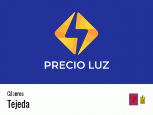 Precio luz hoy horas Tejeda