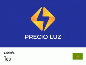 Precio luz hoy horas Teo