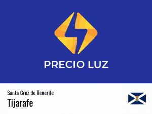 Precio luz hoy horas Tijarafe