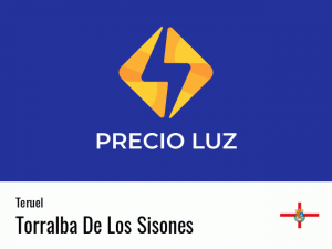 Precio luz hoy horas Torralba De Los Sisones