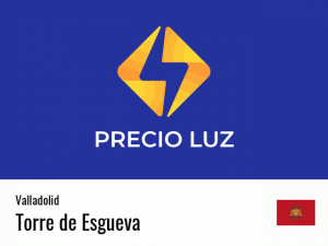 Precio luz hoy horas Torre de Esgueva