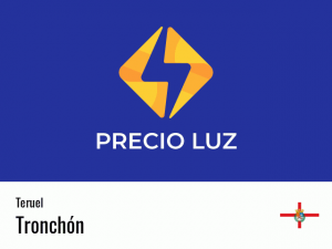 Precio luz hoy horas Tronchón