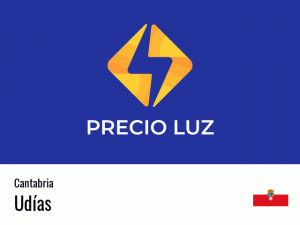 Precio luz hoy horas Udías