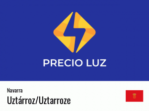 Precio luz hoy horas Uztárroz/Uztarroze