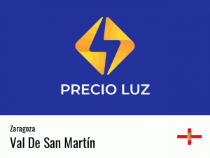 Precio luz hoy horas Val De San Martín