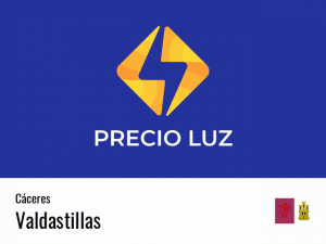 Precio luz hoy horas Valdastillas