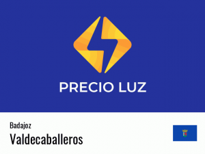 Precio luz hoy horas Valdecaballeros