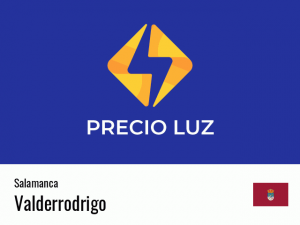 Precio luz hoy horas Valderrodrigo