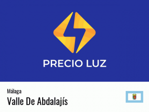 Precio luz hoy horas Valle De Abdalajís