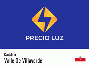 Precio luz hoy horas Valle De Villaverde