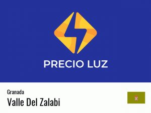 Precio luz hoy horas Valle Del Zalabi