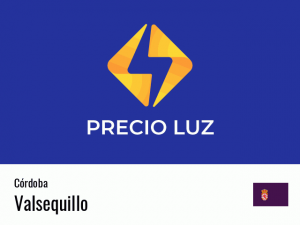 Precio luz hoy horas Valsequillo