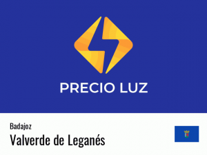 Precio luz hoy horas Valverde de Leganés