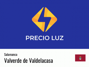 Precio luz hoy horas Valverde de Valdelacasa