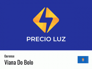 Precio luz hoy horas Viana Do Bolo