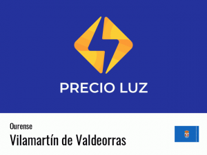 Precio luz hoy horas Vilamartín de Valdeorras