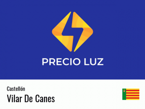 Precio luz hoy horas Vilar De Canes