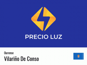 Precio luz hoy horas Vilariño De Conso