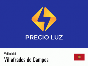 Precio luz hoy horas Villafrades de Campos