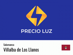 Precio luz hoy horas Villalba de Los Llanos
