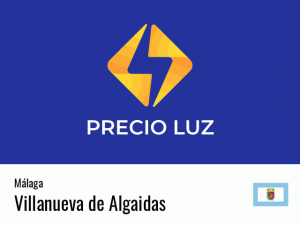 Precio luz hoy horas Villanueva de Algaidas