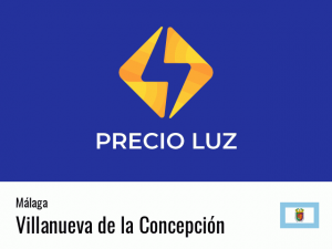 Precio luz hoy horas Villanueva de la Concepción