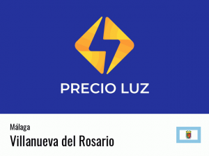 Precio luz hoy horas Villanueva del Rosario