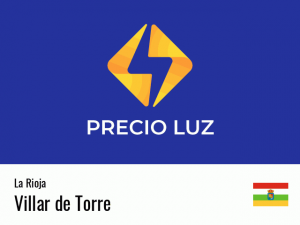 Precio luz hoy horas Villar de Torre