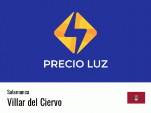 Precio luz hoy horas Villar del Ciervo