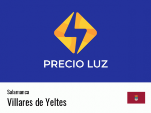 Precio luz hoy horas Villares de Yeltes
