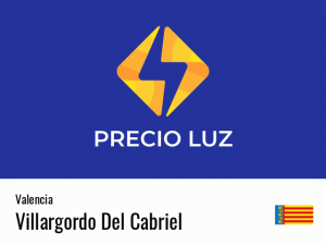 Precio luz hoy horas Villargordo Del Cabriel