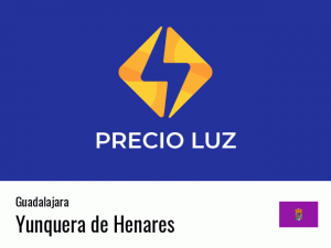 Precio luz hoy horas Yunquera de Henares