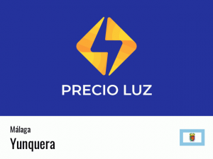 Precio luz hoy horas Yunquera