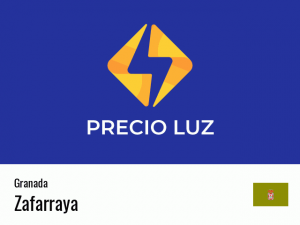Precio luz hoy horas Zafarraya