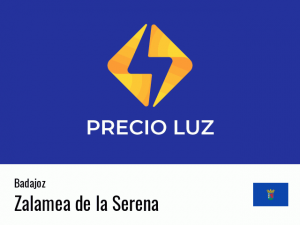 Precio luz hoy horas Zalamea de la Serena